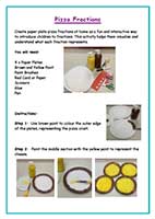 Pizza Fractions PDF