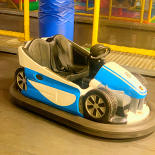 Dodgem car blue