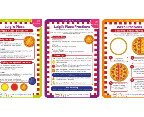 Examples of Educational Worksheets from Edutainment Pack