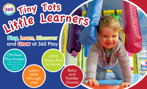 Graphic about how 360 Play supports toddler development